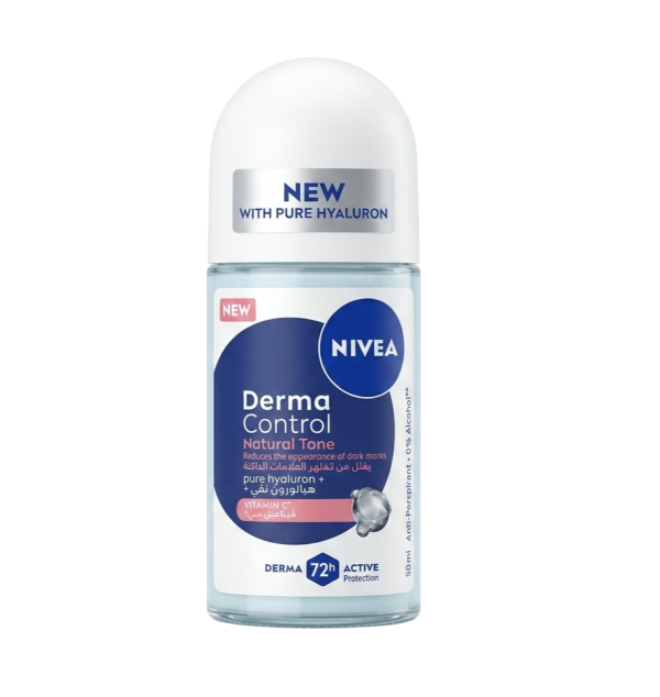 NIVEA DERM CONTROL TON NATUREL (Antitranspirant) Contenance : 50 ml