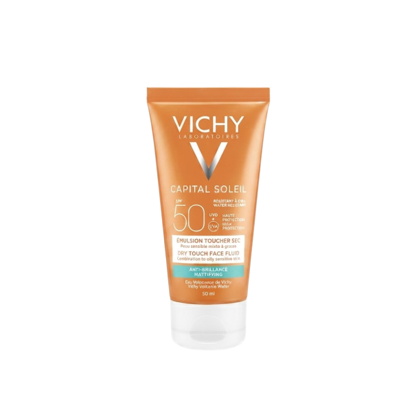 1784300385174 Vichy Capital Soleil SPF 50 (Emulsion Toucher Sec Teintée) 50ml