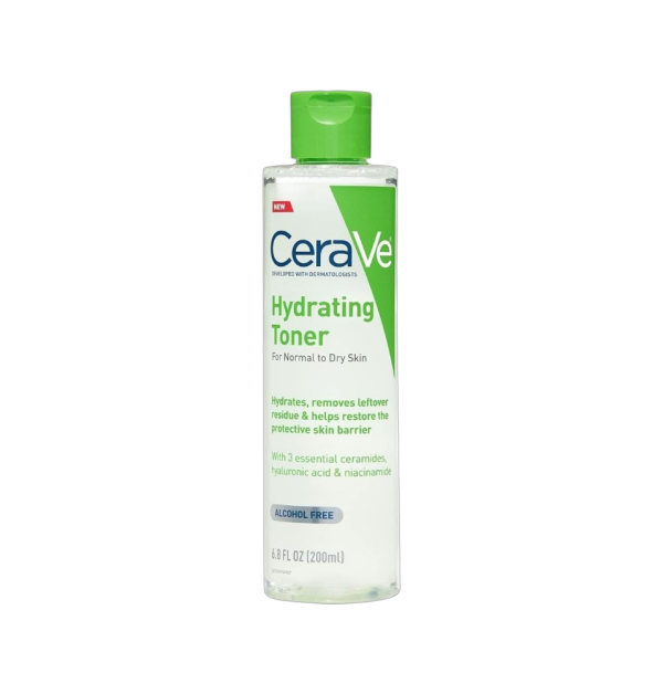 CeraVe Hydrating Toner (Alcohol Free) ​: 200 ml