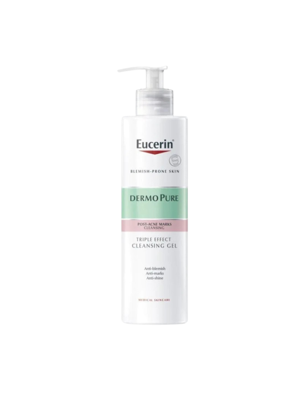DermoPure Triple Effect Cleansing Gel (Eucerin) ​Poids  : 400 ml