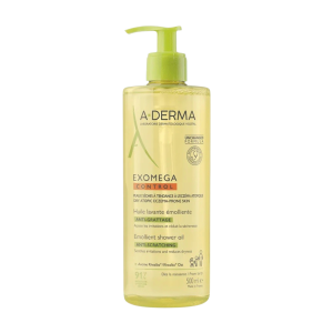 Huile lavante émolliente Exomega Control (A-Derma) ​Poids : 500 ml
