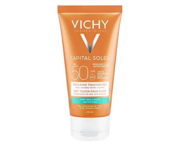 Vichy Capital Soleil SPF 50 (Emulsion Toucher Sec Teintée) 50ml